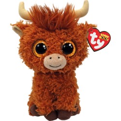 Ty Beanie Boos Alfie Fluffy Coffee cow 15cm 1607-37372 008421373727
