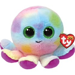 Ty Beanie Boos Bubbles Fluffy Octopus Colorful 15cm 1607-37360 008421373604