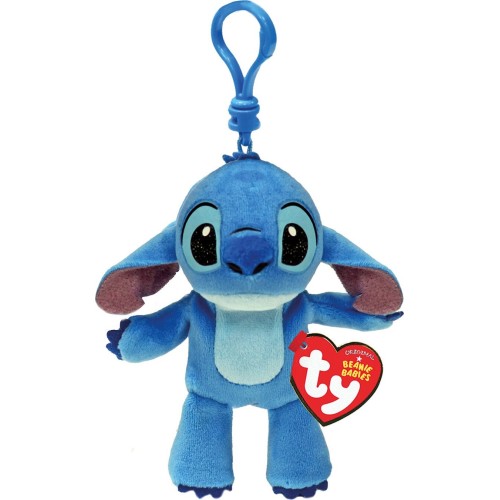 ty beanie babies κλιπ χνουδωτό disney stitch 8,5εκ 1607-34013 008421340132