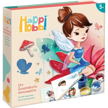 As company Happi Hobbi happihobbi art νερομπογιές νεράιδες για 5+ χρονών 1038-21045 5203068210458