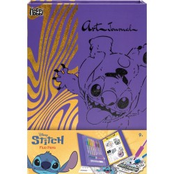 As company Happi Hobbi Happihobbi Art Journal Fluo Disney Stitch pen for 9+ Years 1038-11049 5203068110499