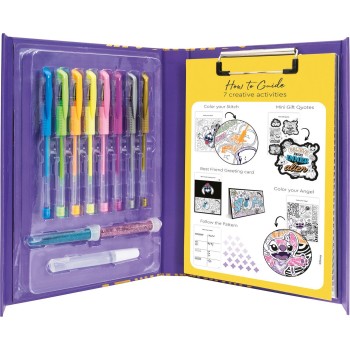 As company Happi Hobbi happihobbi art journal fluo στυλό disney stitch για 9+ χρονών 1038-11049 5203068110499