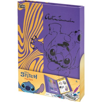 As company Happi Hobbi happihobbi art journal fluo στυλό disney stitch για 9+ χρονών 1038-11049 5203068110499