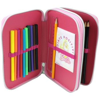 gim κασετίνα διπλή Barbie Paints 349-89100 5204549170605