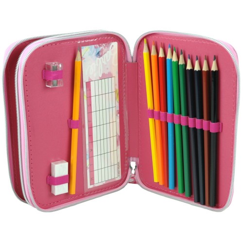 gim κασετίνα διπλή Barbie Paints 349-89100 5204549170605