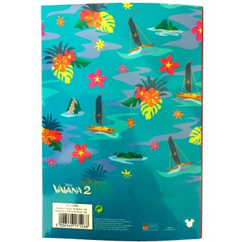 GIM Notebook 17x25cm Vaiana Wave 331-57400 5204549171268