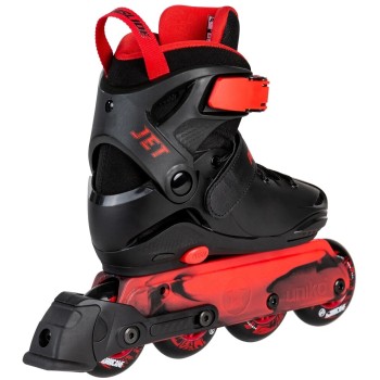 Powerslide jet Black Adj. Roller Skates-black Color Black-red, Size 27-30 19.940705/27 4040333580769