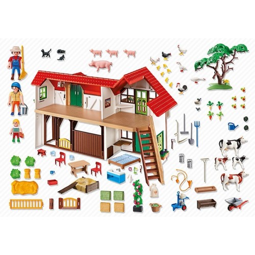 Playmobil Μεγάλη Φάρμα Ζώων 6120 4008789061201