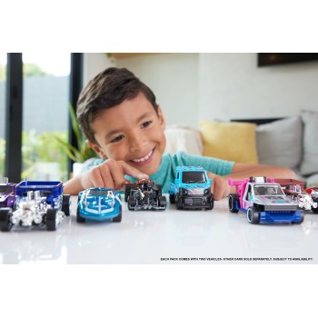 Mattel Hot Wheels Pull-Back Speeders 2-Pack HPR91 194735166763