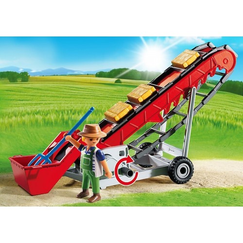 Playmobil Ιμάντας Μεταφοράς Για Δεμάτια Άχυρου 6132 4008789061324