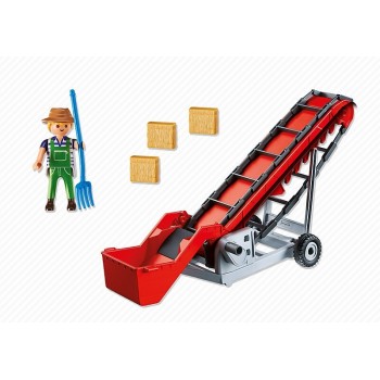 Playmobil Ιμάντας Μεταφοράς Για Δεμάτια Άχυρου 6132 4008789061324
