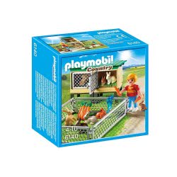 Playmobil Rabbit Pen With Hutch 6140 4008789061409