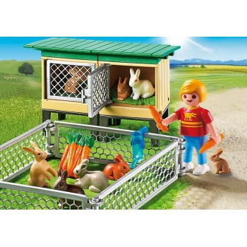 Playmobil Κουνελόσπιτο 6140 4008789061409