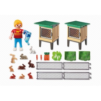 Playmobil Κουνελόσπιτο 6140 4008789061409