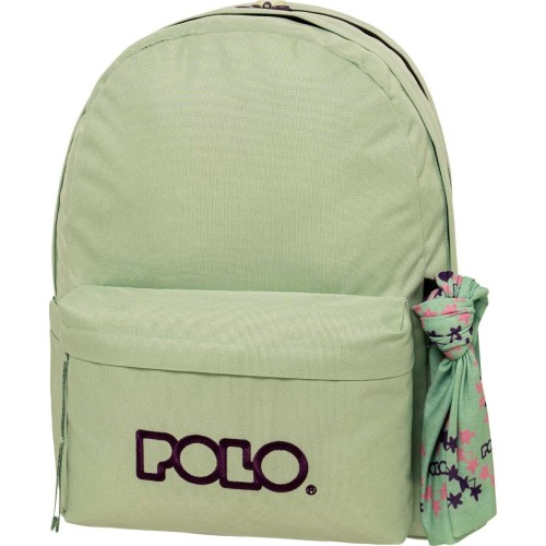 POLO  σακίδιο original double scarf-mint/eggplant-μεντα/μελιτζανι 901235-6848 5201927136413