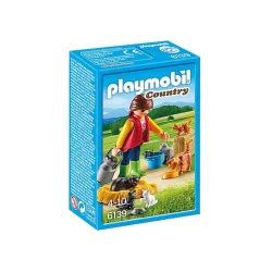 Playmobil Αγρότισσα Και Γατάκια 6139 4008789061393