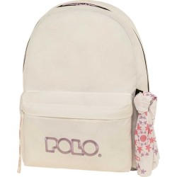 POLO Σακιδιο original scarf white/lilac-λευκο/λιλα 901135-2545 5201927136154