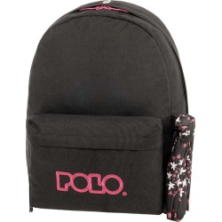 POLO Original Scarf Backpack Black/Fuchia 901135-2044 5201927136161