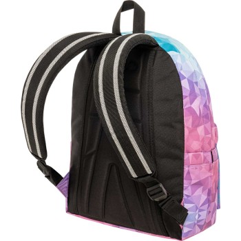 POLO Original Scarf Shapes Backpack Cyan/Fuchia Shapes 901102-8340 5201927132415