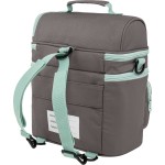 POLO  τσαντακι double cooler-ash/turquoise-σταχτι/τιρκουαζ 907096-2759 5201927136772