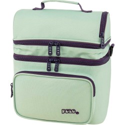 POLO  τσαντακι double cooler-mint/eggplant-μεντα/μελιτζανι 907096-6848 5201927136765