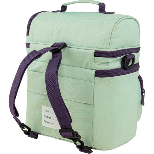 POLO Double Cooler Food Mint/Eggplant 907096-6848 5201927136765