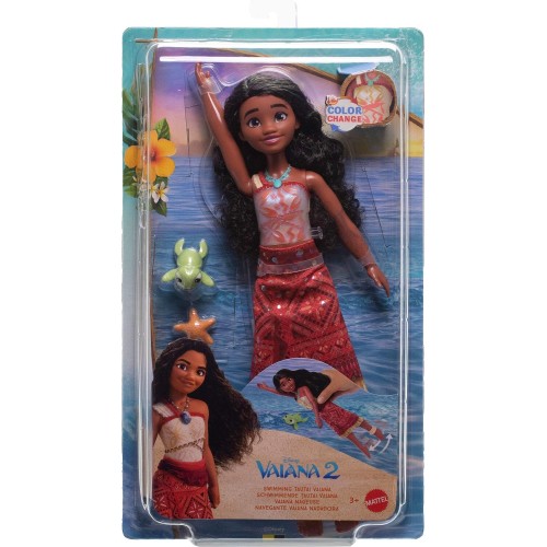Mattel Disney Princess Disney Βαϊανα 2 - Βαϊανα Που Κολυμπάει Disney Κούκλα JFF09 194735294824