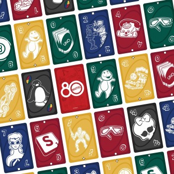 Mattel Uno 80 Χρόνια Games Επιτραπέζιο Παιχνίδι Παιχνίδι Καρτών JGK30 194735315994