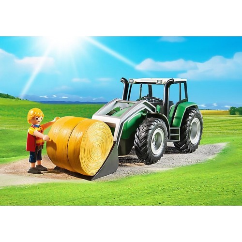 Playmobil Μεγάλο Τρακτέρ Με Καρότσα 6130 4008789061300