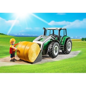 Playmobil Μεγάλο Τρακτέρ Με Καρότσα 6130 4008789061300