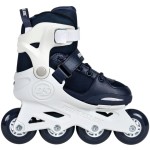 Powerslide Rocket Blue Adj. Coats-white/blue Color White-blue, Size 37-40 19.940673/37 4040333550649