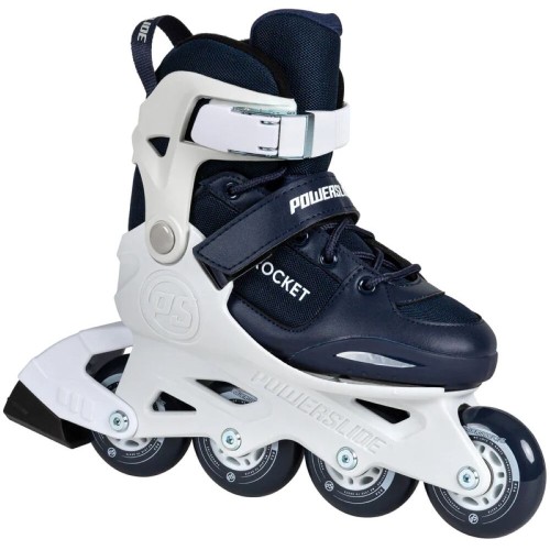 Powerslide Rocket Blue Adj. Coats-white/blue Color White-blue, Size 37-40 19.940673/37 4040333550649