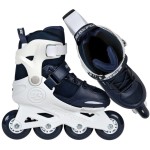 Powerslide Rocket Blue Adj. Coats-white/blue Color White-blue, Size 37-40 19.940673/37 4040333550649
