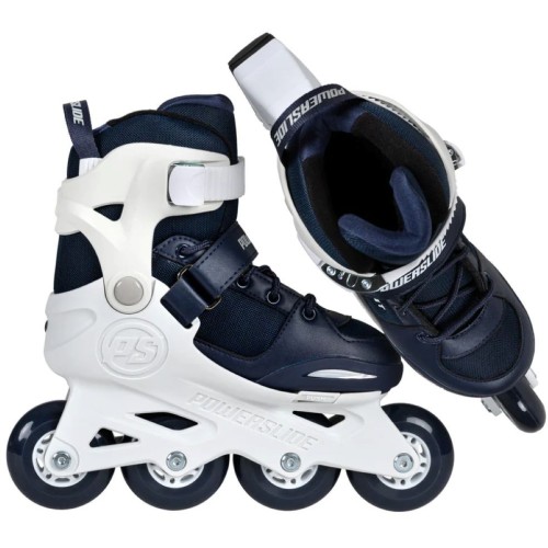powerslide rocket blue adj. πατίνια - λευκό/μπλε χρώμα λευκό-μπλε, μέγεθος 37-40 19.940673/37 4040333550649