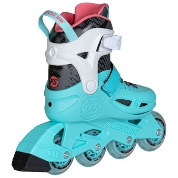 Powerslide Stargaze Aqua Adj. Coats-blue/white Blue-white, Size 33-36 19.940714/33 4040333600382