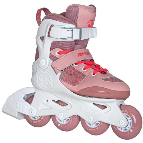 powerslide rocket pale mauve adj. πατίνια - λευκό/ροζ χρώμα λευκό-ροζ, μέγεθος 37-40 19.940712/37 4040333600313