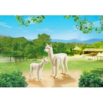 Playmobil Λάμα Με Μωρό 6647 4008789066473