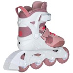Powerslide Rocket Pale Mauve Adj. Coats-white/pink Color White-pink, Size 37-40 19.940712/37 4040333600313