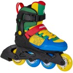 Powerslide Rocket Motley Adj. Coats - Colorful Color Colorful, Size 33-36 19.940711/33 4040333600269