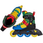 powerslide rocket motley adj. πατίνια - πολύχρωμο χρώμα πολύχρωμο, μέγεθος 33-36 19.940711/33 4040333600269