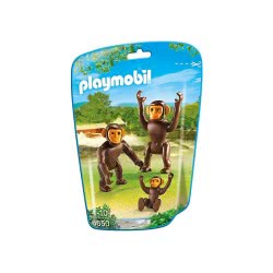 Playmobil Οικογένεια Χιμπατζήδων 6650 4008789066503