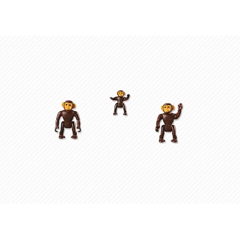 Playmobil Οικογένεια Χιμπατζήδων 6650 4008789066503