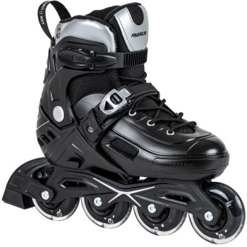 powerslide khaan junior nxt black πατίνια αυξομειούμενα - μαύρο/ασημί 19.940692 4040333565247