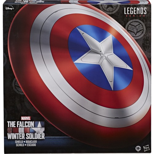 Hasbro Marvel Avengers Marvel Legends Series Captain America Premium Ασπίδα  F0764 5010996231031