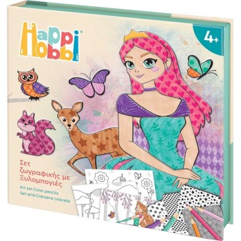 As company Happi Hobbi Happihobbi Art Wooden Princesses for 4+ Years 1038-21048 5203068210489