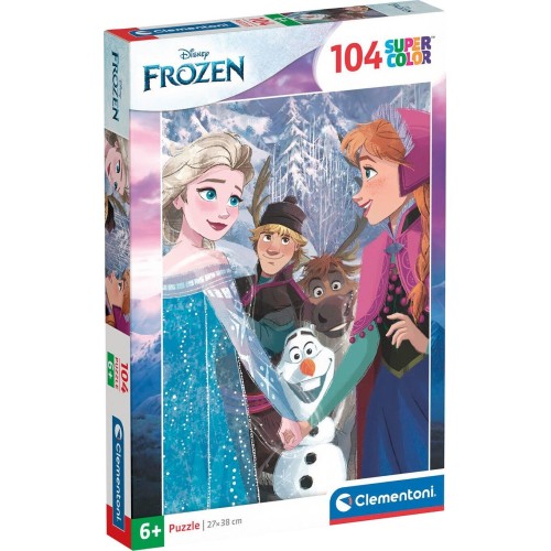Clementoni Children's Super Color Disney Frozen II 104 pcs 1210-25742 ...