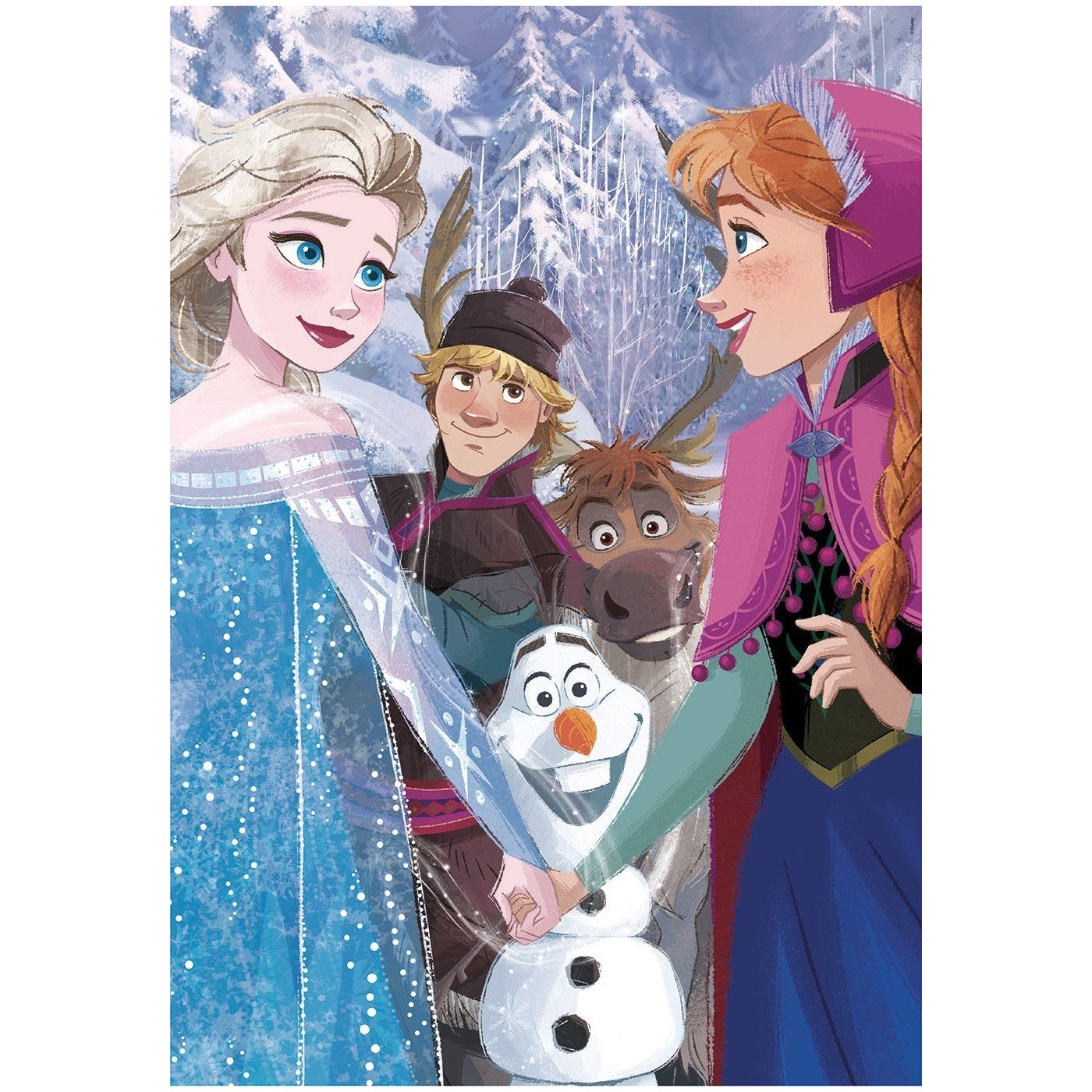 Clementoni Children's Super Color Disney Frozen II 104 pcs 1210-25742 ...