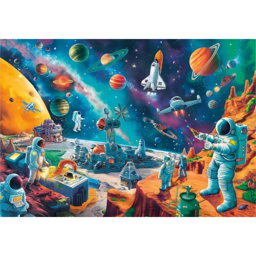 Clementoni Children's Super Color Cosmic Crew 104 pcs 1210-25036 8005125250363