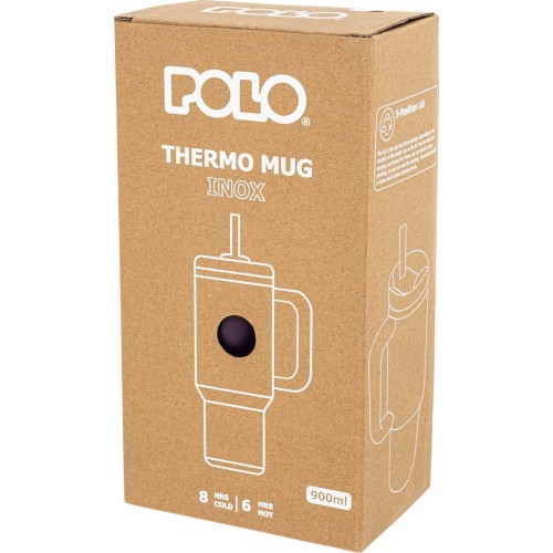 POLO Thermo Mug Inox 900Ml - Eggplant 949023-4800 5201927138981