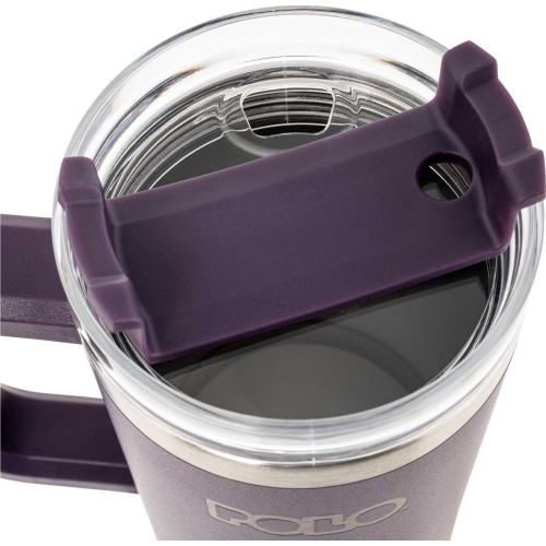 POLO  thermo mug inox 900ml-eggplant-μελιτζανι 949023-4800 5201927138981